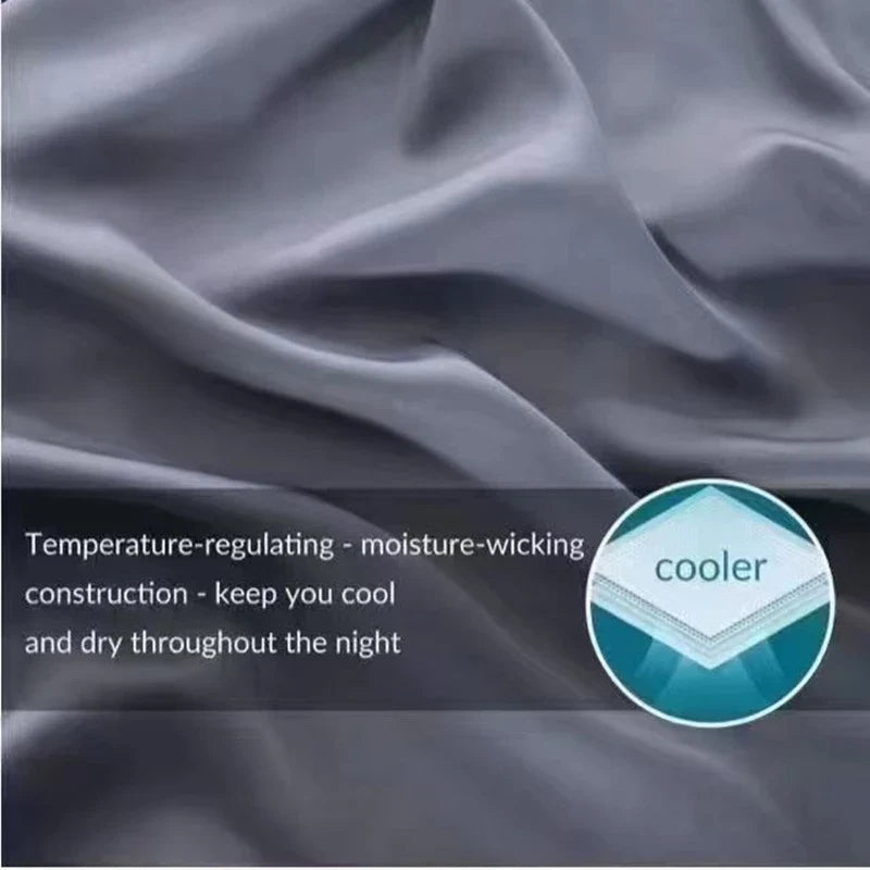 Bamboo Pillowcases Cooling Zipper 48x74