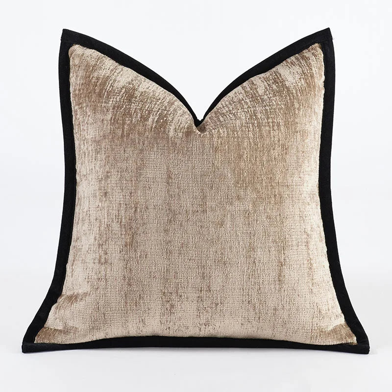 Thick Chenille Square Pillow Cover