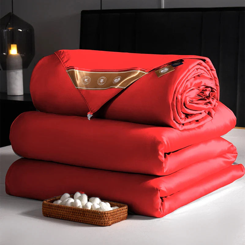Mulberry Silk Comforter King Queen