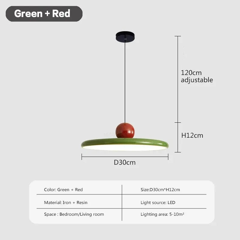 DecorBites™ Rotatable LED Pendant Light Iron