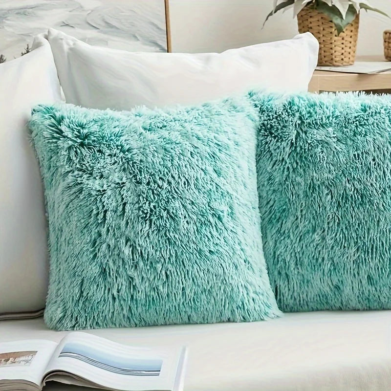 Fur Cushion Cover Plush 43x43cm