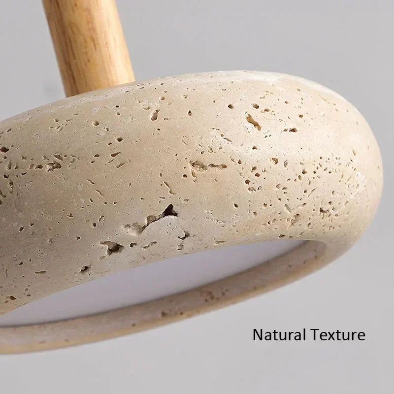 DecorBites™ Pendant Lamps Circular Yellow Stone