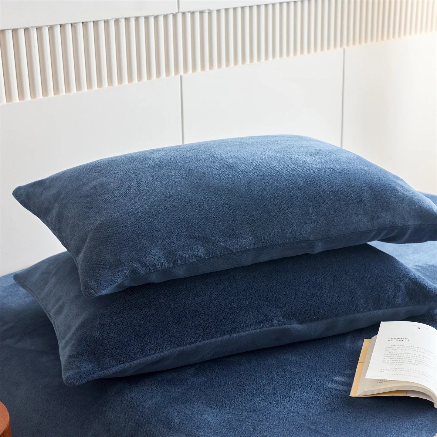 Milk Velvet Pillowcases Solid Color