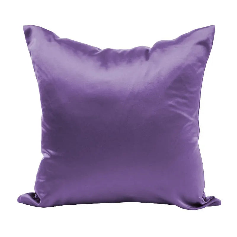 Satin Pillowcase Cover Smooth Cushion