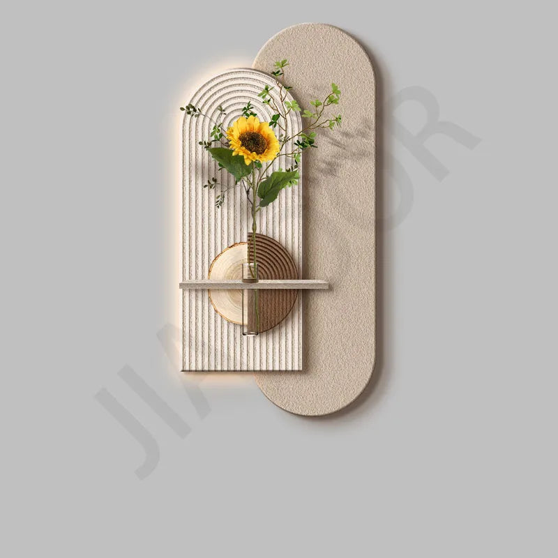 Dlight Decor Vase Plant Wall Lamp for Entry Spaces