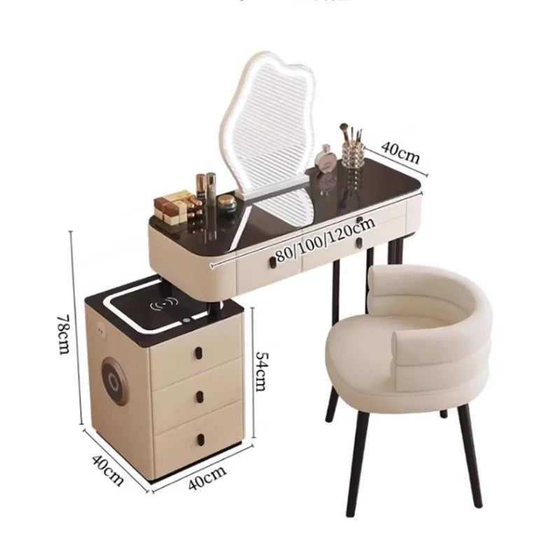 Modern Bedroom Vanity Table Storage Decor Dresser Vanity Table Drawer Coiffeuse Maquillage Meuble Femme Bedroom Furniture