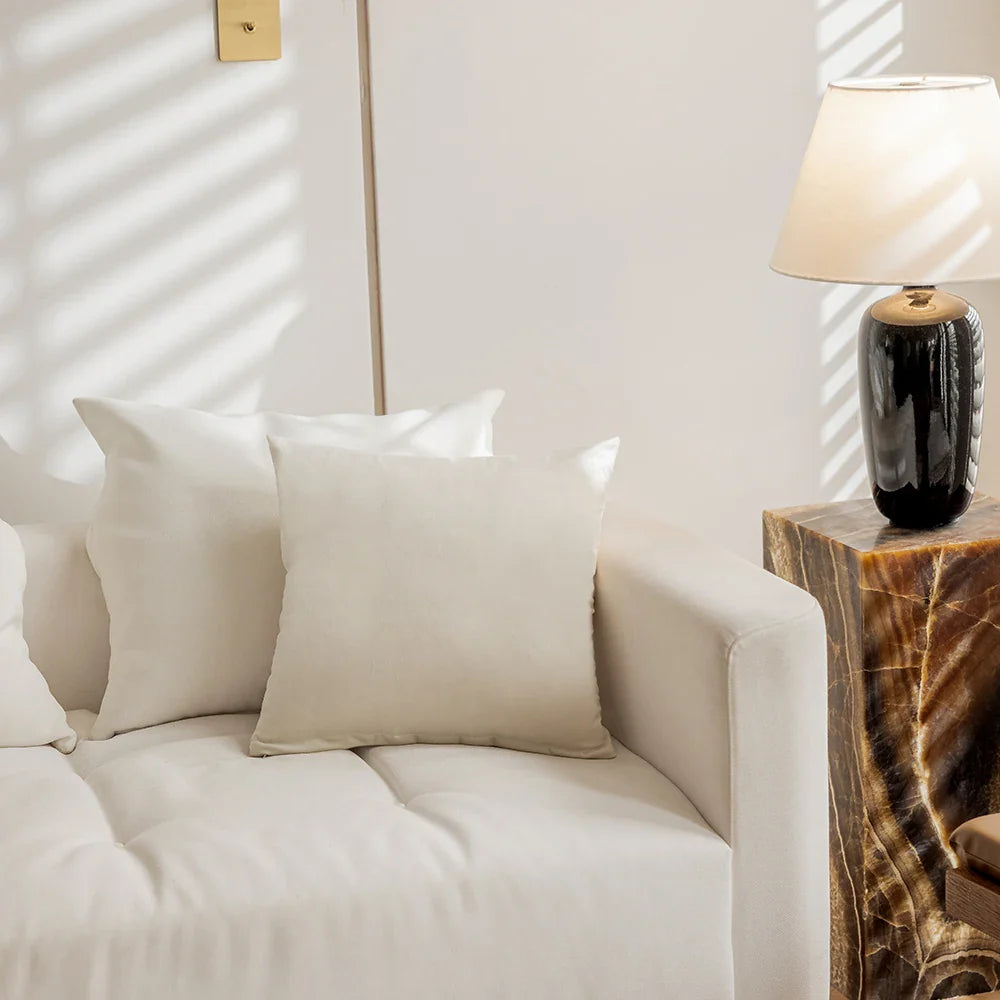 Velvet Pillow Covers Decorative Square