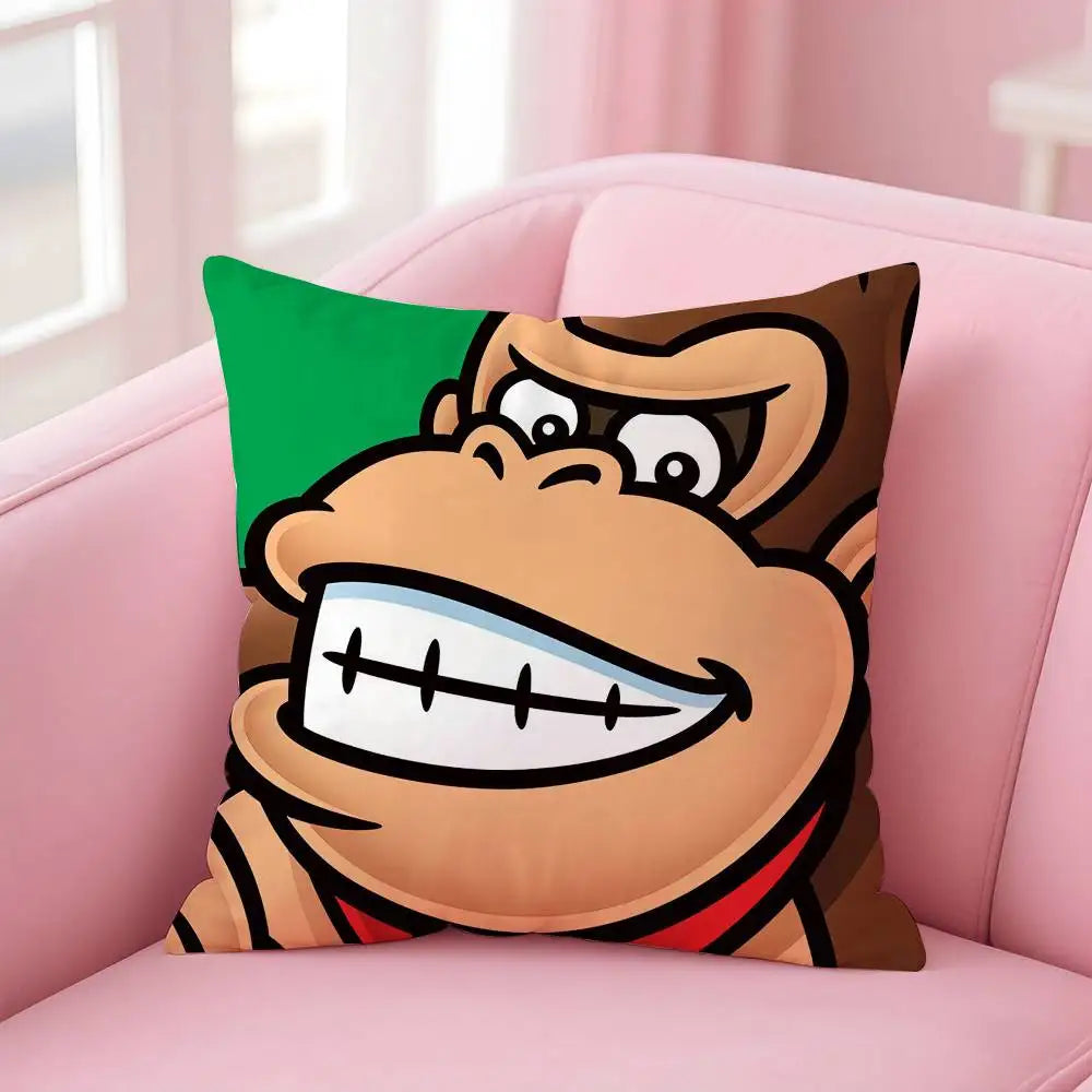 Mario Pillow Case Silky Sofa Cover