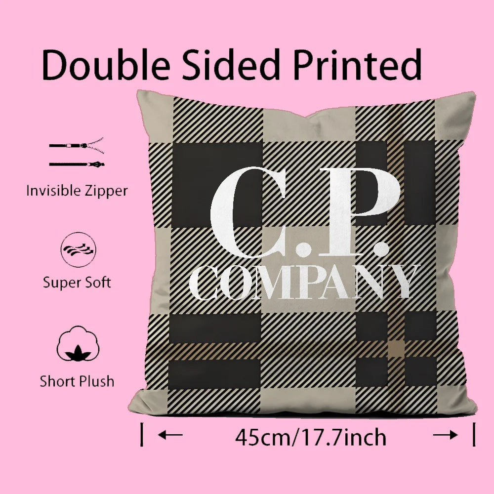 Pillowcase Printed Sofa Cushion Cover
