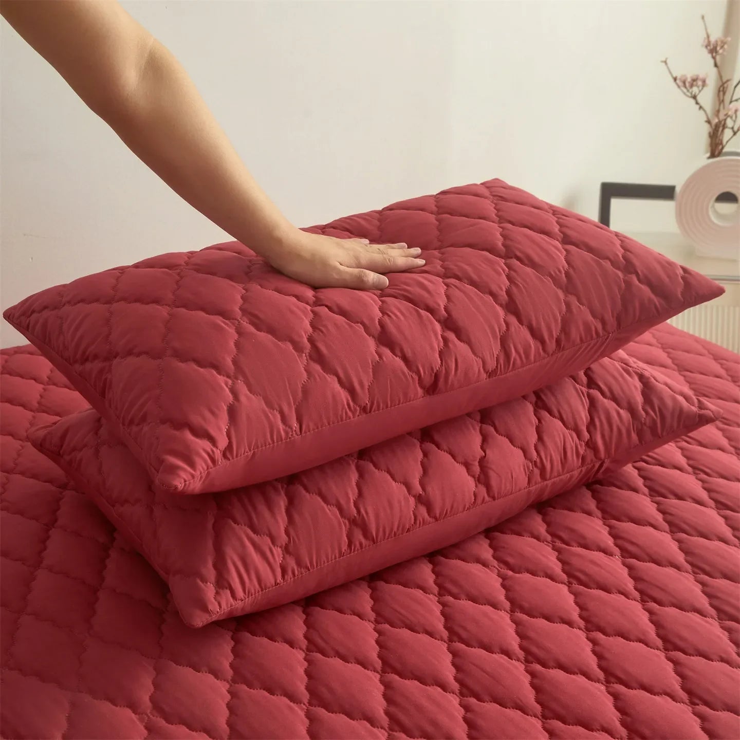 Waterproof Pillowcase Machine Washable Cover