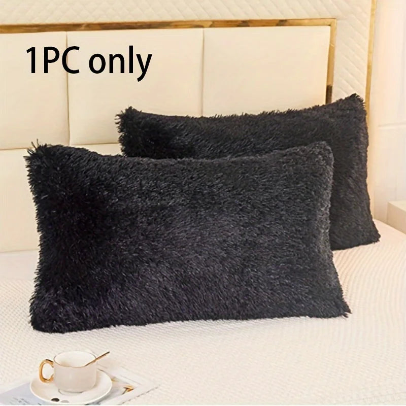 Faux Fur Velvet Pillowcases Soft