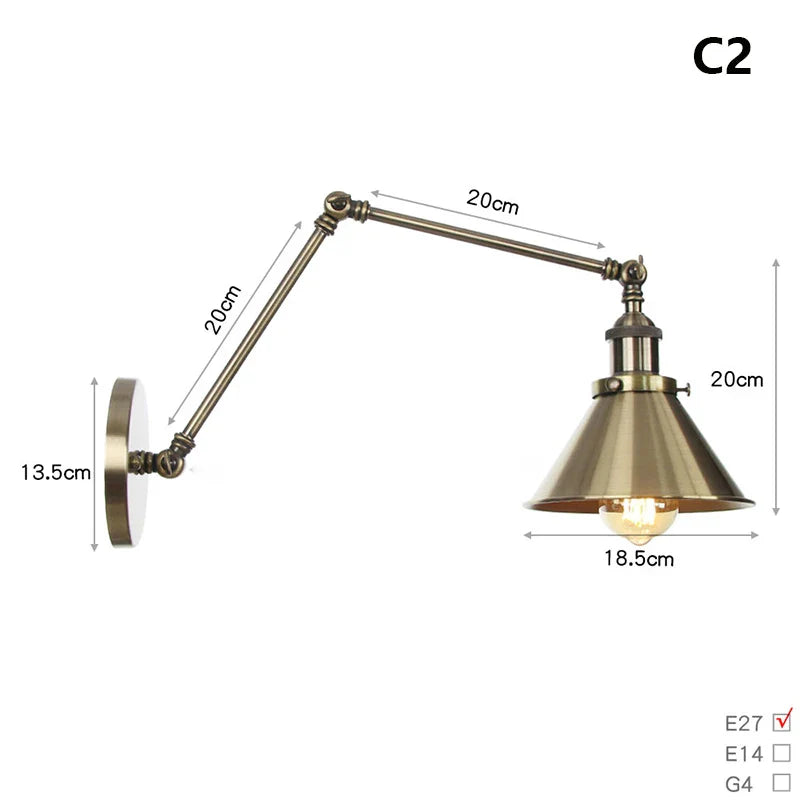 Wall Lamp Adjustable Modern Sconce