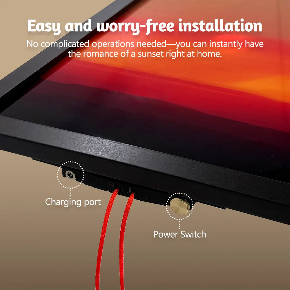 DecorBites™ Wall Lamp Movable Scenery Night Light