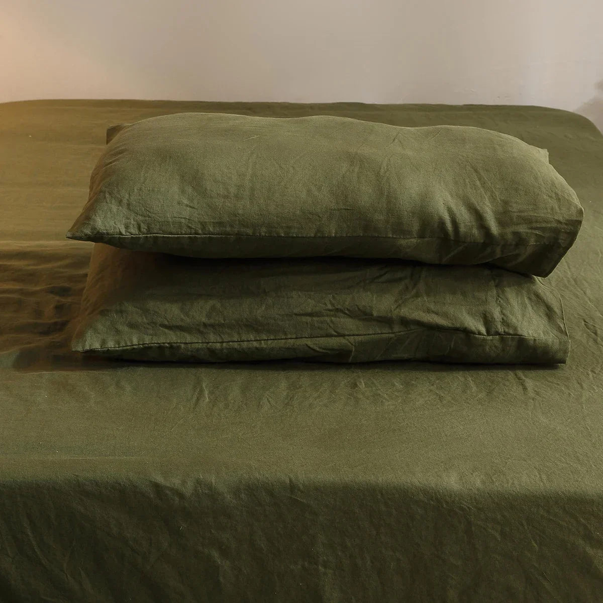 Linen Bed Sheet Set 4 Piece