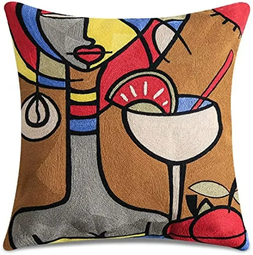 Plush Outdoor Pillow Cover 45x45