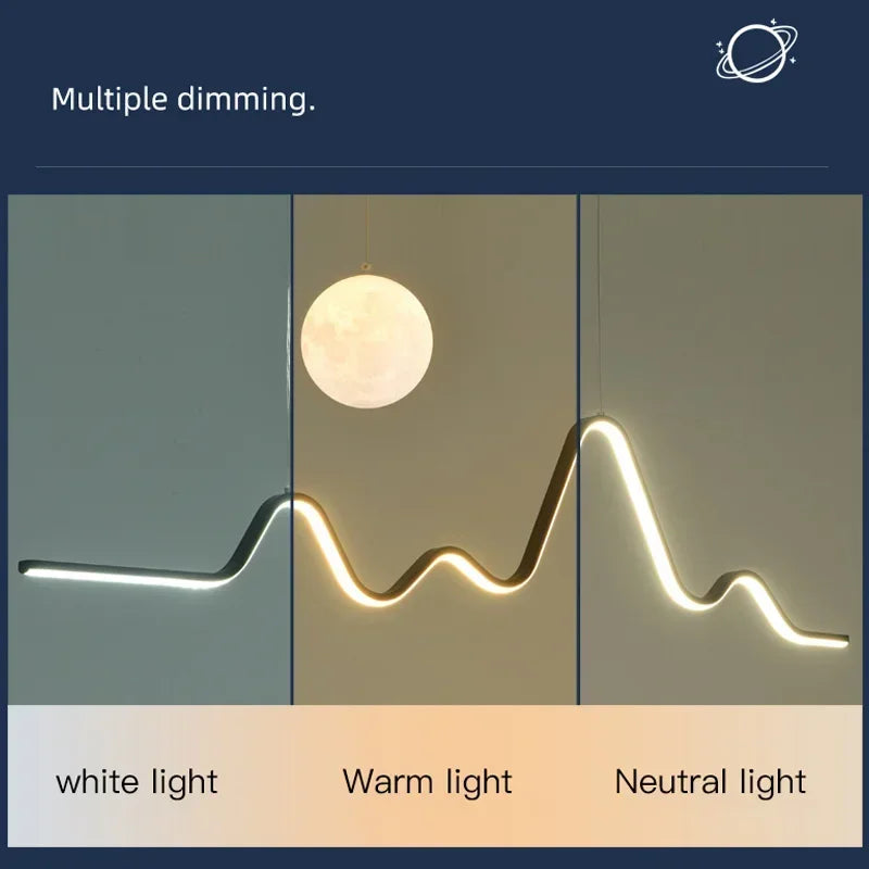 DecorBites™ Dining Room LED Pendant Light