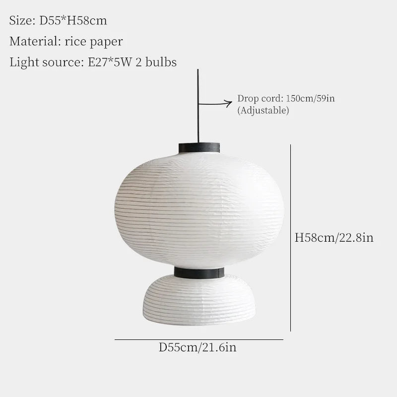 Pendant Light Rice Paper Lantern