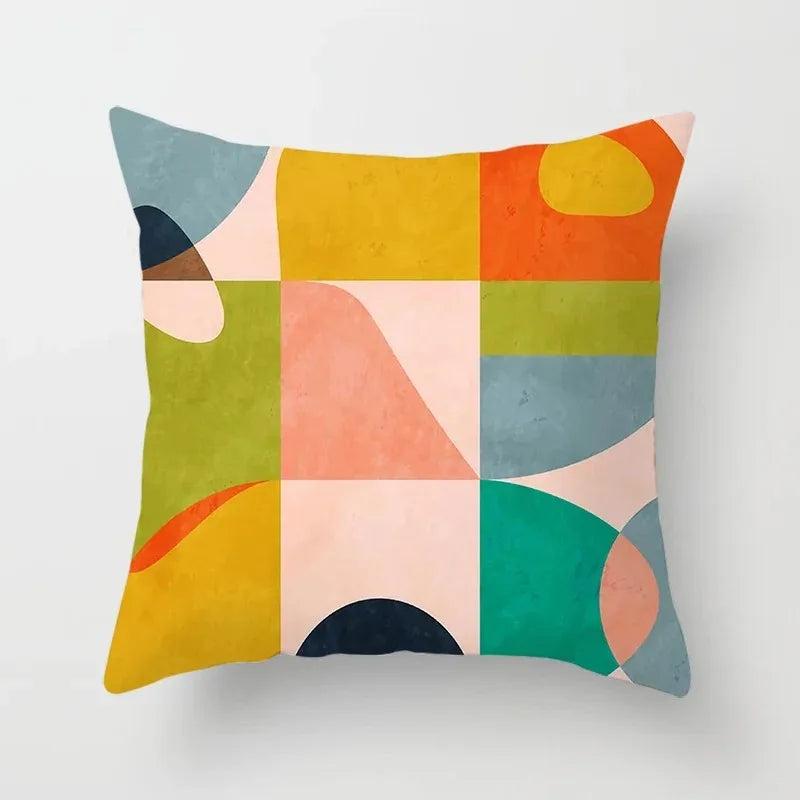 Bohemian Pink Pillowcase Sofa Cushion