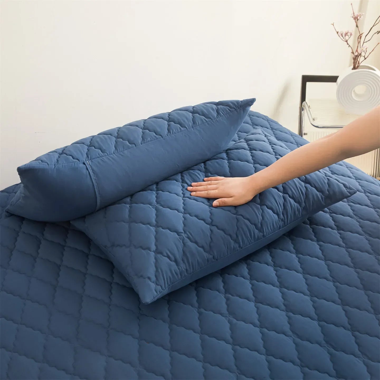 Waterproof Pillowcase Machine Washable Cover