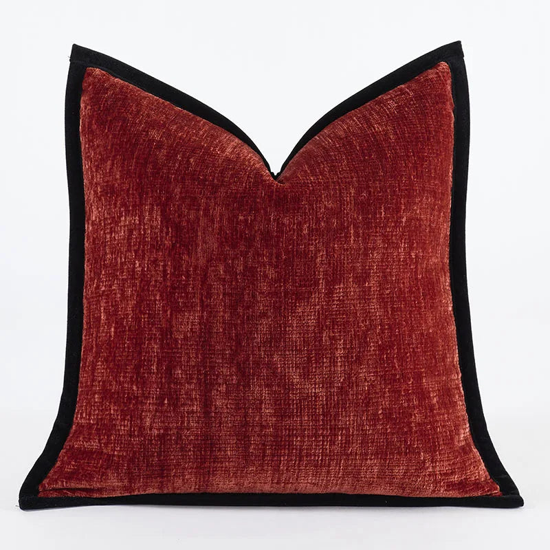 Thick Chenille Square Pillow Cover