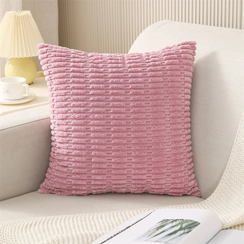 Corduroy Throw Pillow Covers 45x45cm