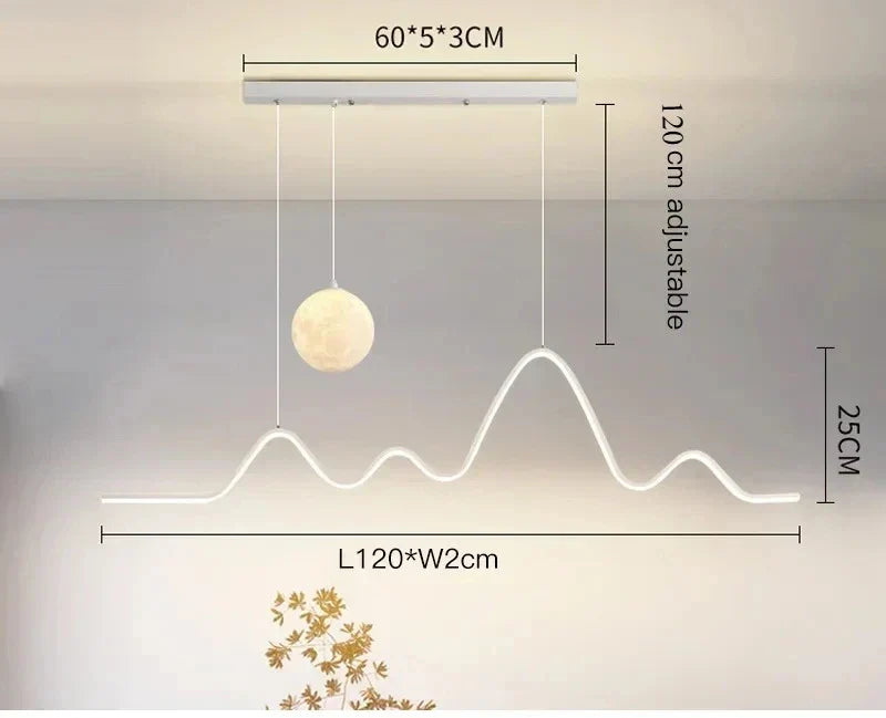 DecorBites™ Dining Room LED Pendant Light