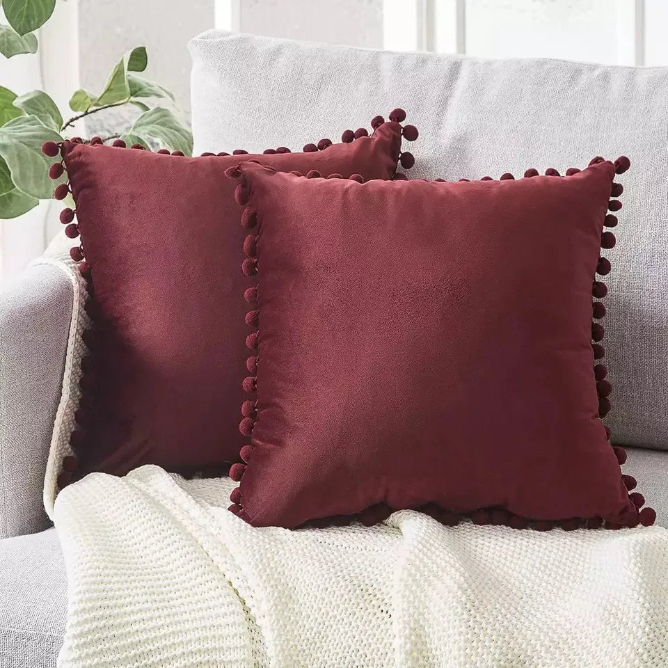 Velvet Cushion Cover Soft Pillowcases