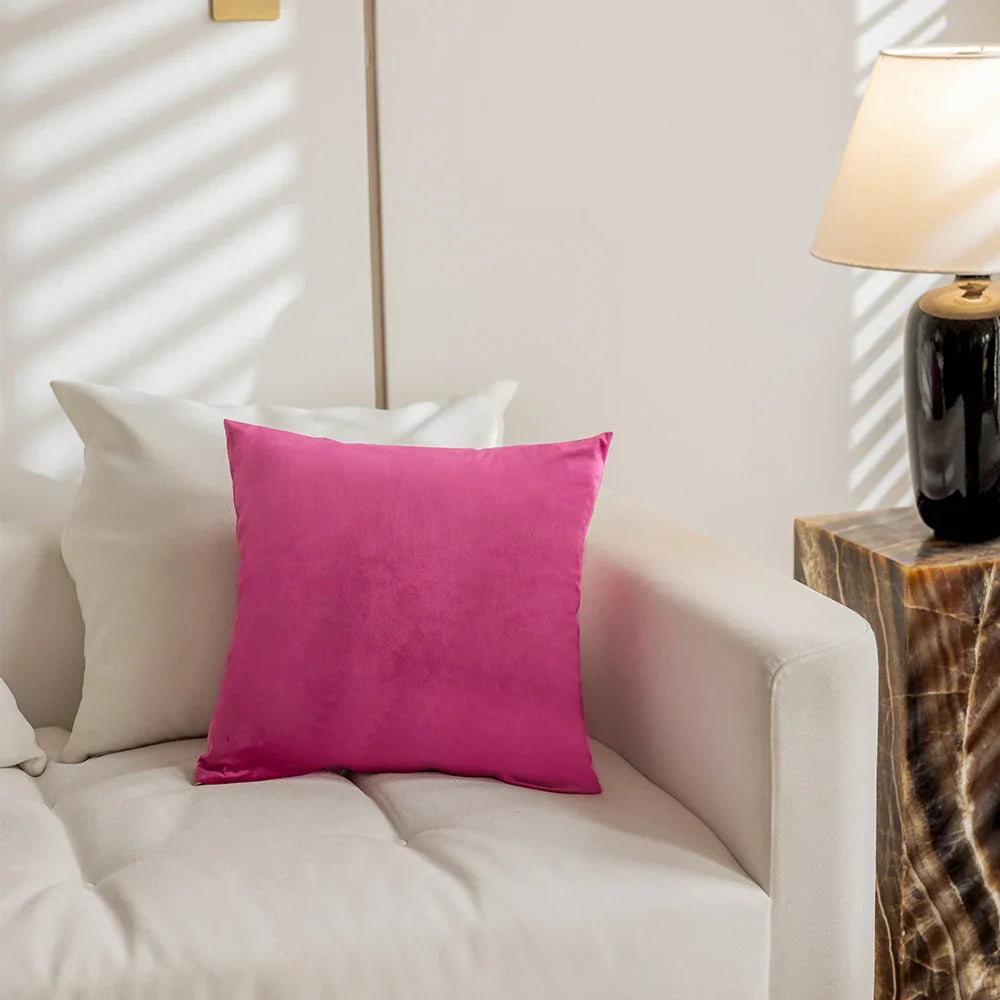 Velvet Pillow Covers Decorative Square