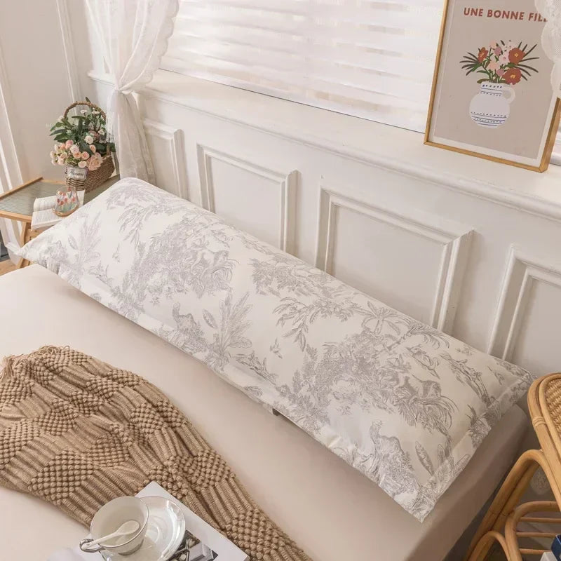 Couple Pillowcase Cozy Long Polyester