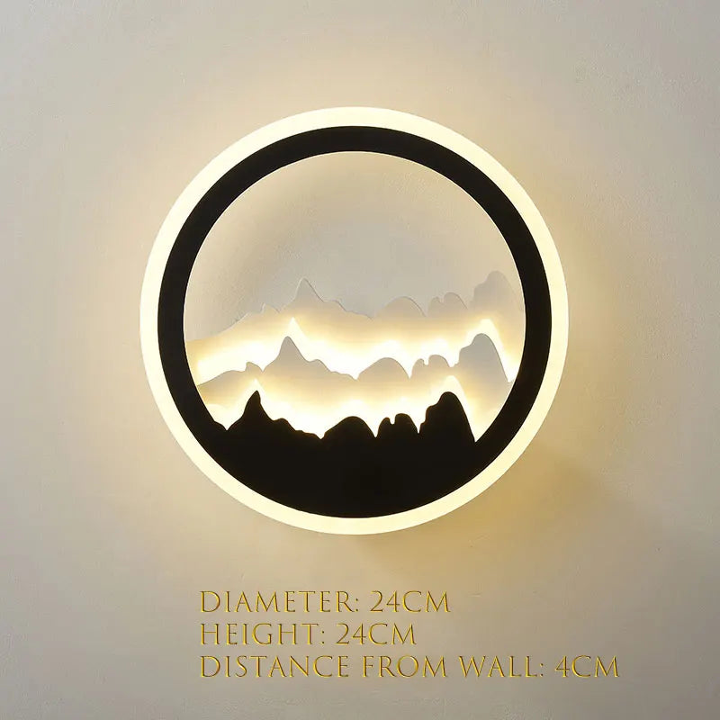Dlight Decor Nordic Character Glow Wall Lamp