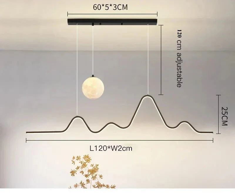 DecorBites™ Dining Room LED Pendant Light