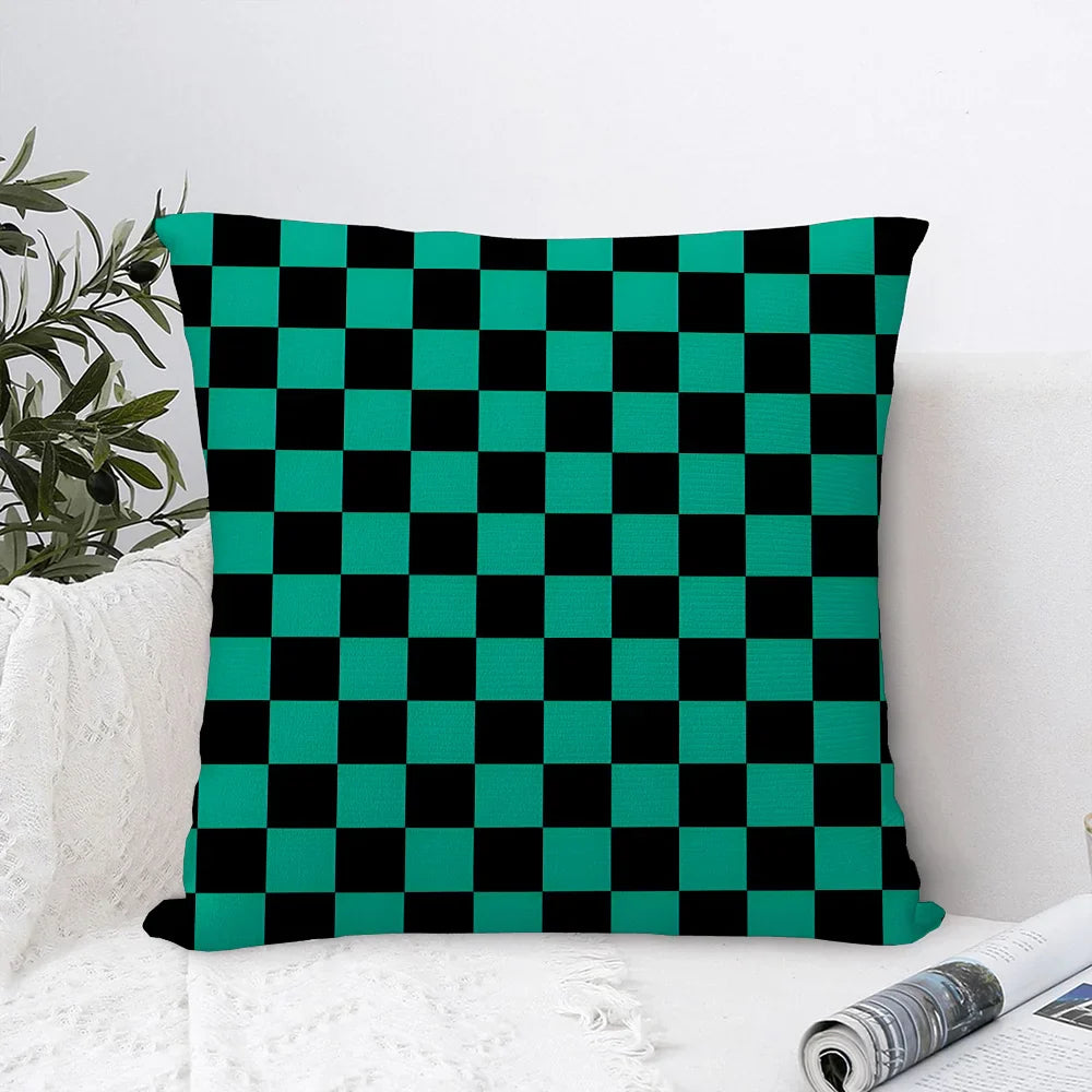 Demon Slayer Pillow Case Plush Fabric