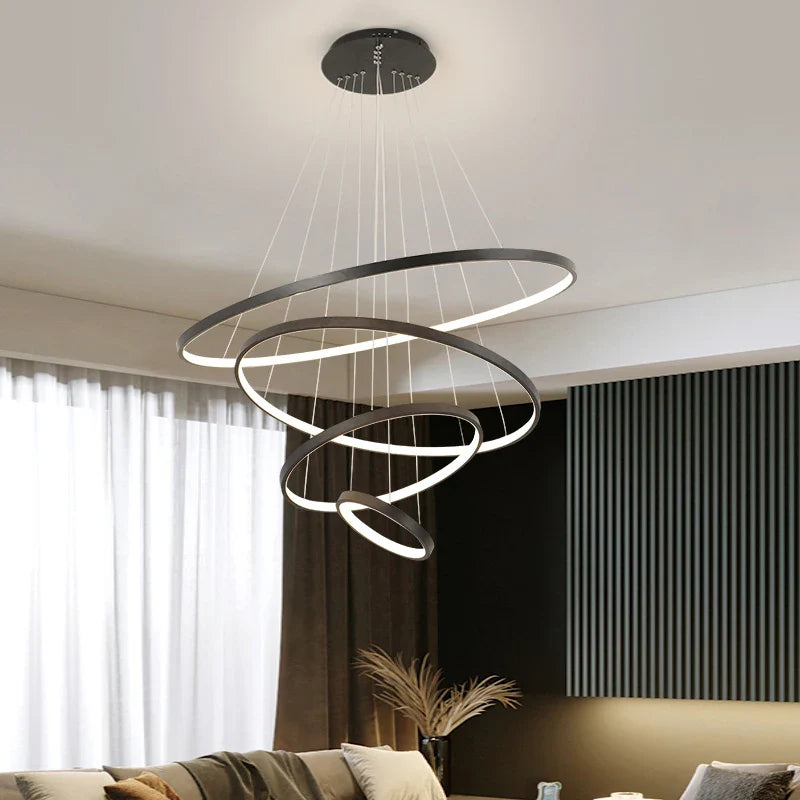 DecorBites™ Led Dining Room Chandeliers Modern Pendant