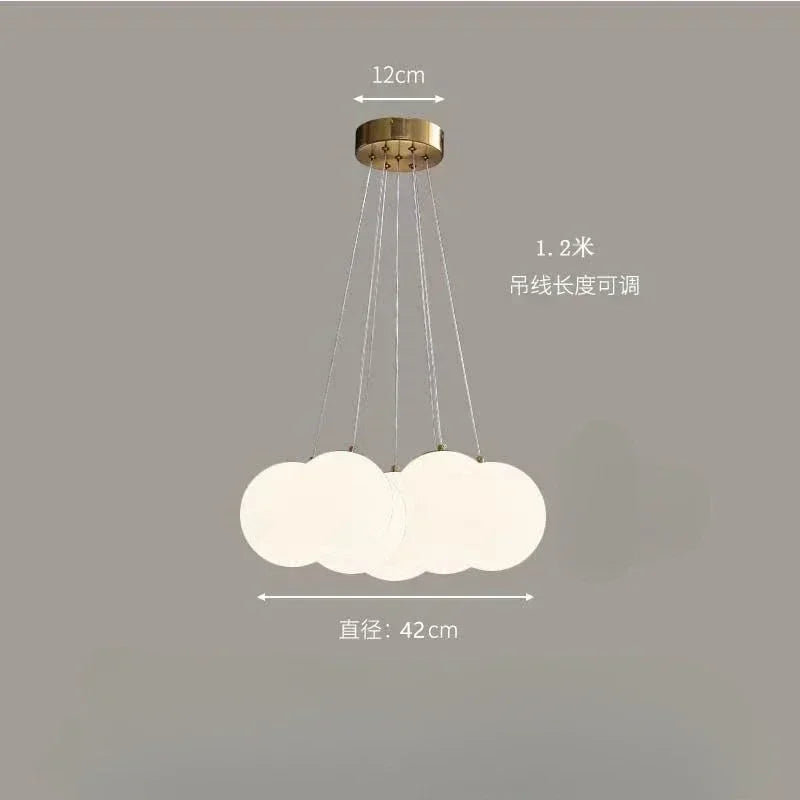 LED Chandeliers Glass Ball