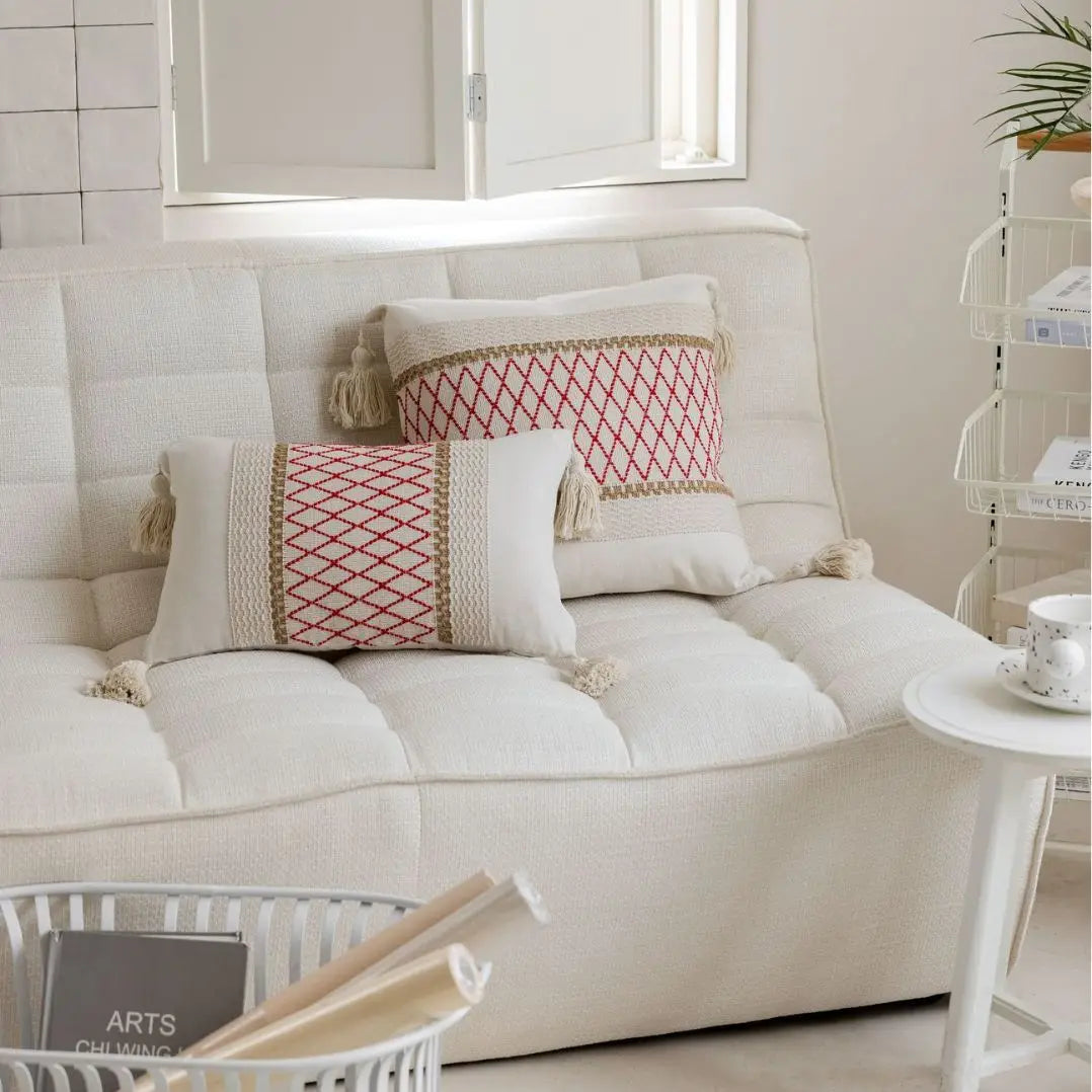 Boho Throw Pillow Cover Decorative