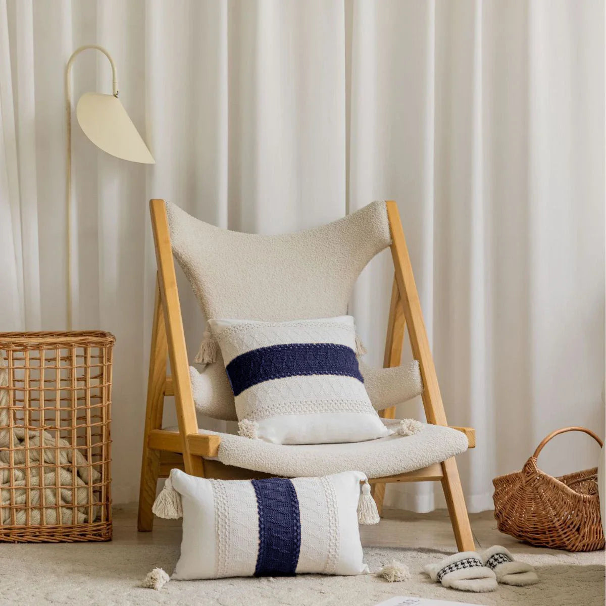 Boho Throw Pillow Cover Decorative