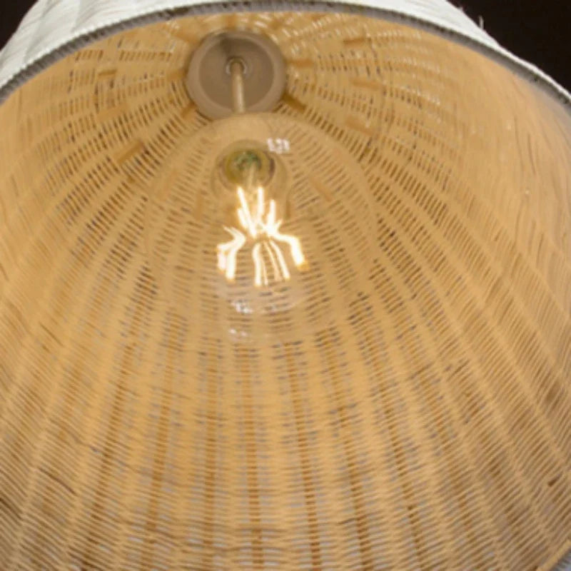Rattan Pendant Lamp LED