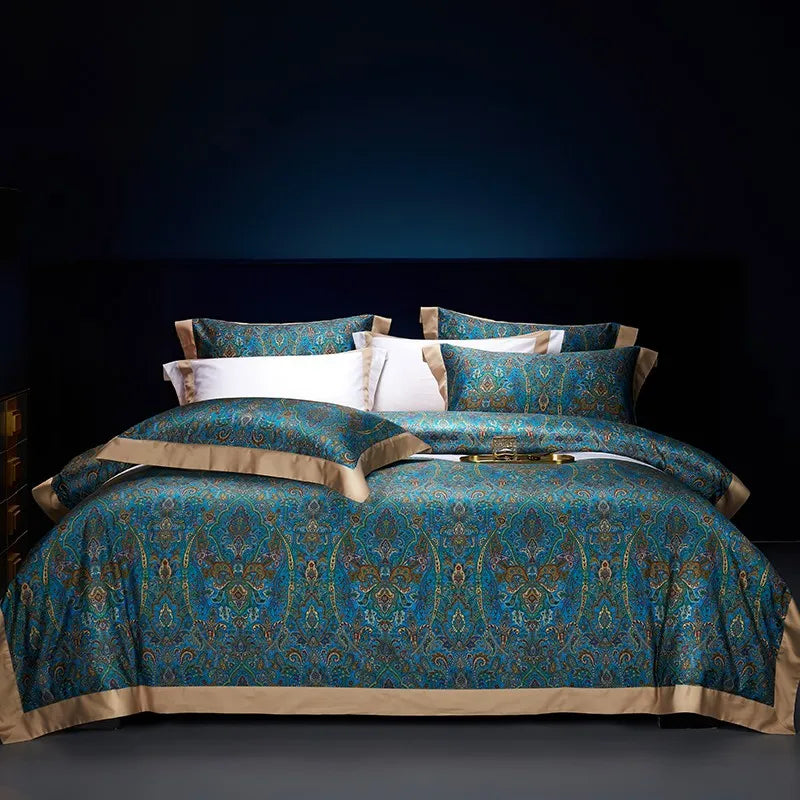Egyptian Cotton Bohemian Bedding Set