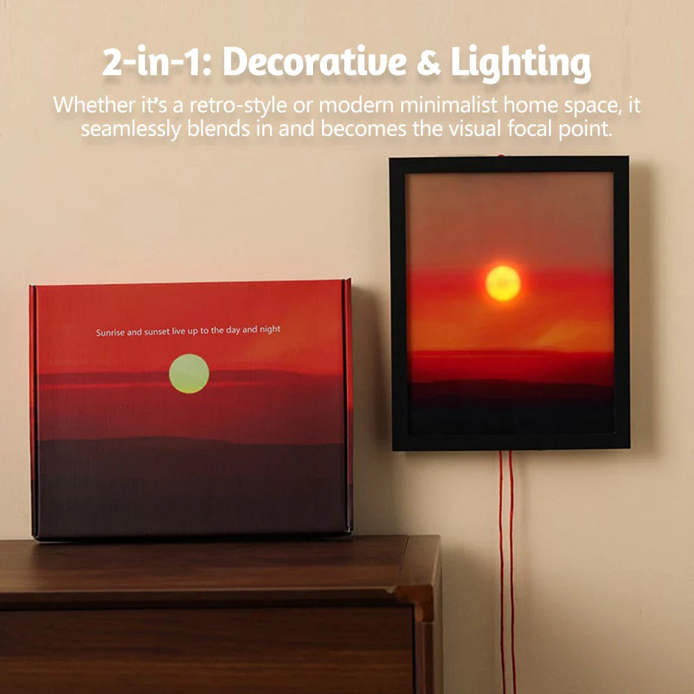 DecorBites™ Wall Lamp Movable Scenery Night Light