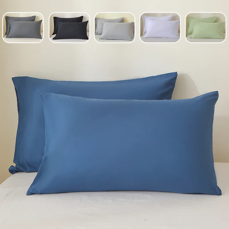 Brushed Fabric Pillowcase Set