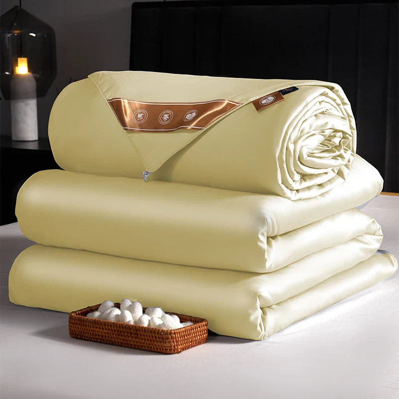 Mulberry Silk Comforter King Queen