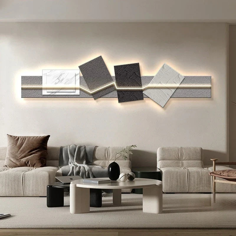 Dlight Decor Artistic Wood Crystal Wall Glow Light