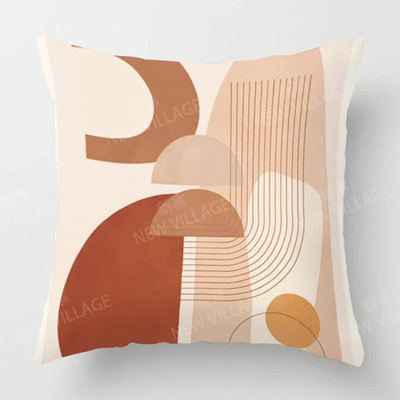 Pillowcase Sofa Cushion Cover Abstract Geometric