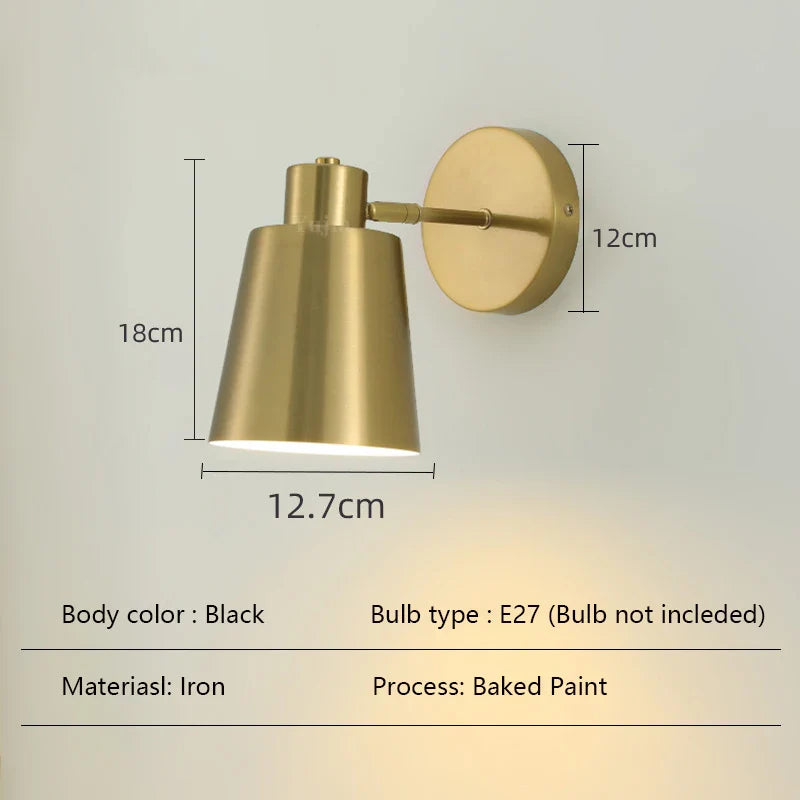 DecorBites™ Wall Mounted Sconce Adjustable Lamp