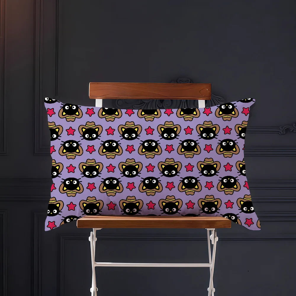 Christmas Kawaii Pillow Cover Rectangle