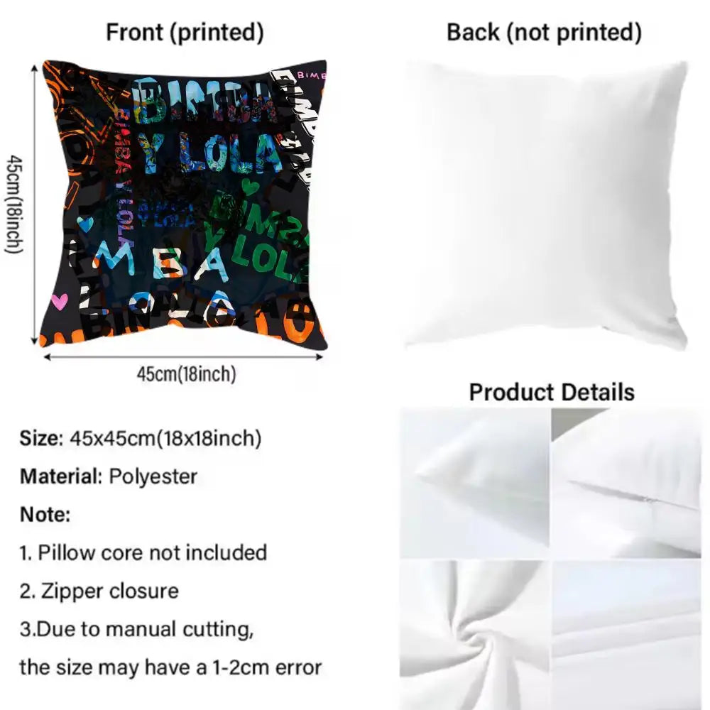 Pillowcase Pattern Sofa Cushion Cover