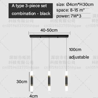 DecorBites™ LED Pendant Lamp Dimmable Dining Room