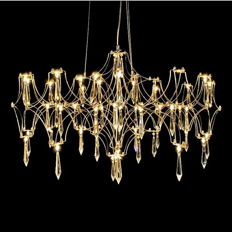 Crystal Chandelier LED Modern Lighting