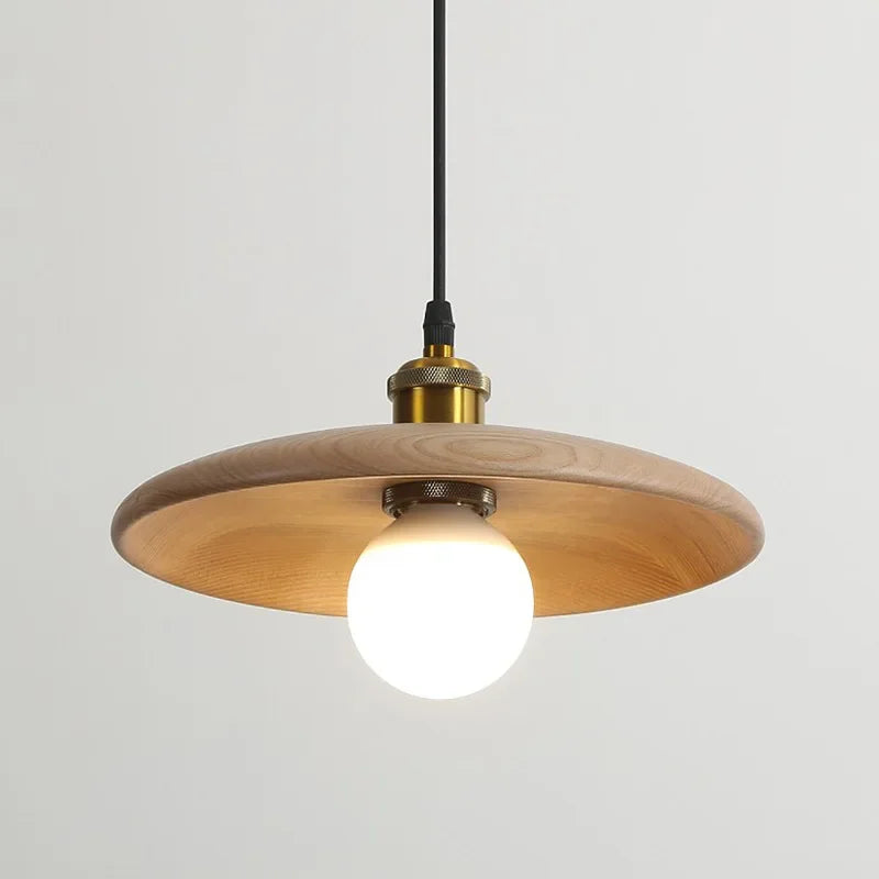 DecorBites™ Solid Wood Chandelier Dimmable Pendant Light