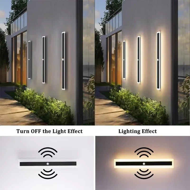 DecorBites™ Outdoor Motion Sensor Wall Light